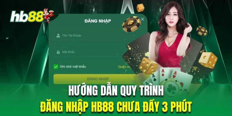 Thực hiện đăng nhập tài khoản nhà cái chứa đến 3 phút