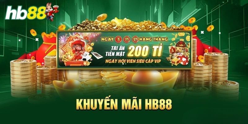 Tổng hợp khuyến mãi HB88 dành cho thành viên chính thức