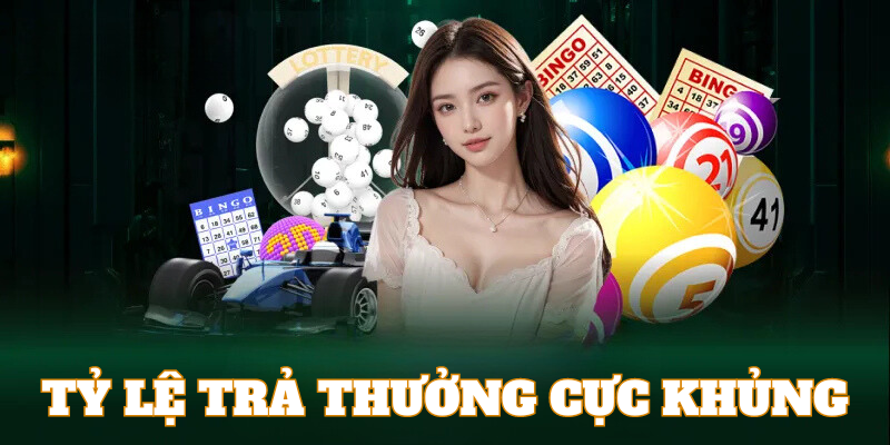 Tỷ lệ trả thưởng cực khủng là ưu điểm của xổ số HB88 